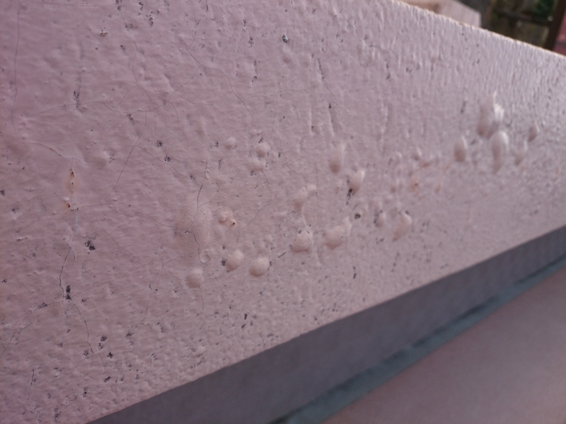 塗装面のふくれ